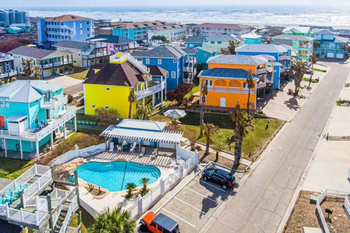 6Bdrm Beach Home - Oceanviews - Recently Renovated - Shared Pool & Hottub Port Aransas Eksteriør billede